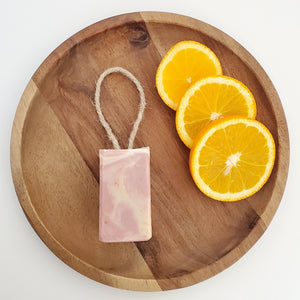 Aphrodite Razor's Sweet Orange & Lemongrass Shaving Soap has a musky citrus base with sweet tones of orange and lemongrass.