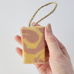 Sweet Orange & Lemongrass Vegan Shaving Soap