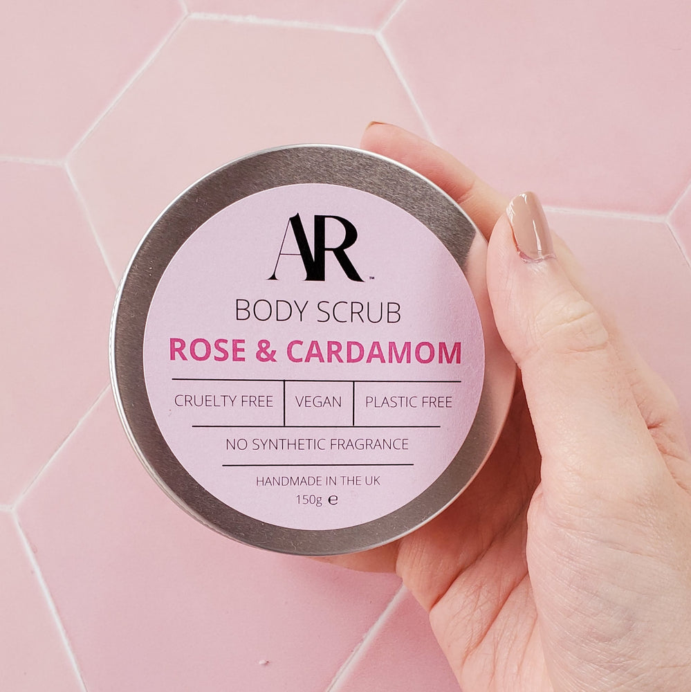 Rose & Cardamom Body Scrub