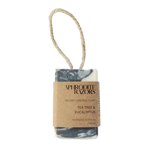 
                
                    Load image into Gallery viewer, Tea Tree &amp;amp; Eucalyptus Vegan Shaving Soap
                
            